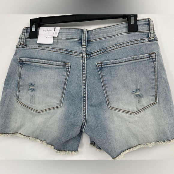 STS Blue Aubrey 9" Mid Rise Denim Shorts Sz 28 NEW - Picture 3 of 3